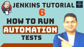 Jenkins Tutorial #6 - How to Run Automation Tests in Jenkins