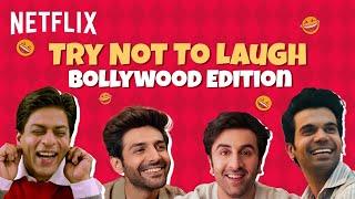 Try Not To Laugh Challenge ft. Shah Rukh Khan, Kartik Aaryan, Ranveer Singh & more | Netflix India