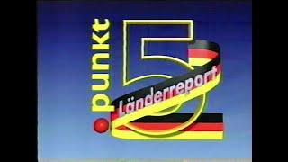 ARD: „Punkt 5 – Länderreport“ Fragment (09.03.1992)