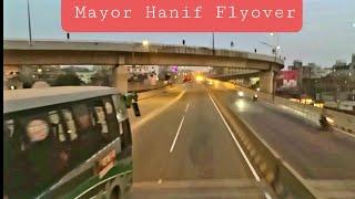 Dhaka City Flyover View | Bangladesh  Dhaka Travel | Mayor Hanif Flyover | Jatrabari Dhaka flyover