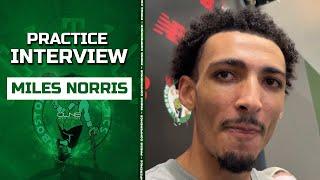 Miles Norris First Interview Since Signing with Celtics