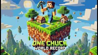 I DID IT - Minecraft One Chunk World Record!