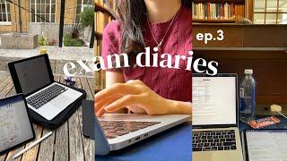 uni final exam vlog/ intense week, LOTS of studying, done with 2nd year! ◡̈