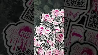 Allright Stickers - Pegatinas código QR