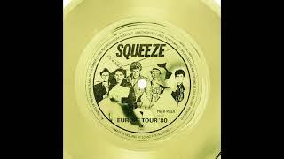 Squeeze - 1980 Gold Euro Tour Promo Gold Flexi Disc (Medley of 4 Songs)