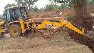 new JCB3dx ecoxellance machine Dangerous Fast Destroy Big Tree Machine Working  Cutting Tree Machine