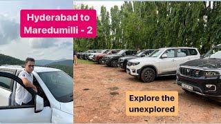 Hyderabad to Maredumilli - 2 | Forebay dam | Waterfall #mahindra #youtuber #maredumilli #weekendtrip