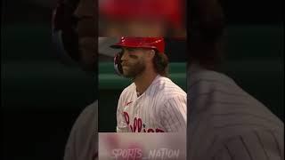 Bryce Harper Cold Stare on Orlando Arcia