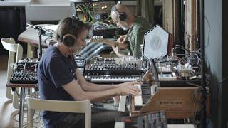 Week#7 } Life in a recording studio with Formentini & modular synths, OB-6, Tapes & upright piano