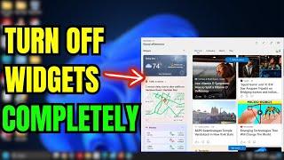 Disable Windows 11 Widgets Board: Easy Tutorial