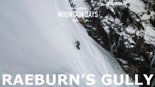 Raeburn's Gully - A grade 1 Scottish winter climb on Creag Meghaidh - Climb & Fly