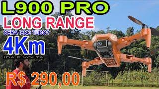 Drone L900 Pro Max Long range teste de Distância qual o limite de Distância que esse  drone chega