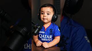 ''Virat Kohli Kidcast" #BabyKohli #KohliPodcast #Kidcaster #DigitalVirat#aistory #viralvideo vi