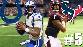 The Duel of Two of the BEST ROOKIE QUARTERBACKS In the NFL! Colts Franchise Ep. 5 | Madden 24