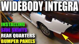 ACURA INTEGRA | INSTALLING WIDEBODY KIT