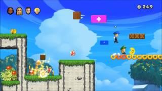 New Super Mario Bros. U Multiplayer: Vs Round 1