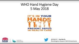 CEC – World Hand Hygiene Day May 5:  Prevent sepsis in health care – 2018 May