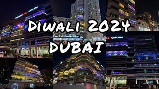 Diwali Celebration in Dubai 2024 | Beautiful Lights Decoration