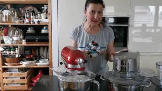 Primerjava Kenwood Chef Titanium vs Kitchen Aid Artisan