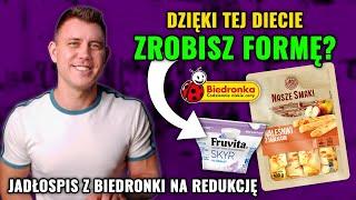 Dieta z Biedronki - jadłospis i zdrowe fit zakupy w Biedronce na redukcję | Trener Mariusz Mróz