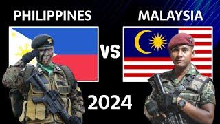 Philippines vs Malaysia Military Power Comparison 2024 | Malaysia vs Philippines Military Power 2024