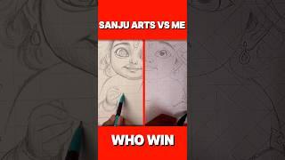 Sanju arts VS Me#drawing #viral #ytshorts #shorts #short