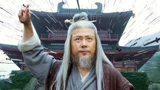 The one-armed old man becomes a kung fu master， he can control 10,000 swords with just 2 fingers！