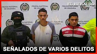 Capturados ‘Pipa’, ‘Palomo’ y ‘Bebo’, presuntos miembros de ‘los Costeños’