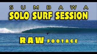 SOLO SURF SESSION IN SUMBAWA