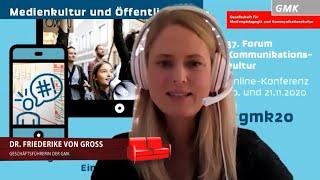 Rotes Sofa 2020: Im Gespräch mit Friederike von Gross