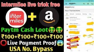 Hindi Intermiles App New Amazon Gift Voucher Offer Unlimited Refer Trick free Unlimited money