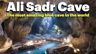 The most amazing blue cave in the world | Ali Sadr Cave - Hamadan - Iran 2023