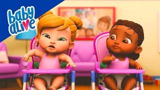 Baby Alive Official  Baby Lemon's Diaper Changing Routine  Kids Videos 