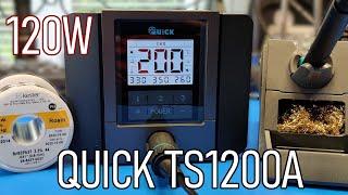 SDG #213 Quick TS1200A 120W Soldering Station - Is it worth it? $220 at Banggood.com