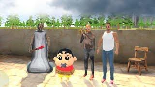 Granny ne Kiya Shinchan and Jack ko Kidnap  In Indian Theft Auto