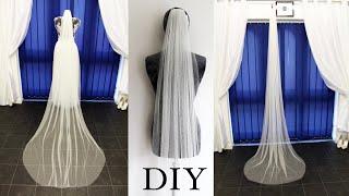 Wedding Veil, How to make Wedding veil, Bridal Veil sewing tutorial, Veil DIY, Anita Benko Bridal