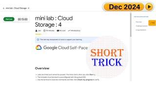 mini lab : Cloud Storage : 4 | #qwiklabs | #arcade