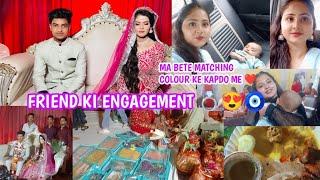 Friend ki EngagementVlog || Hamdan aur mene pahani Matching dress || The Zara world