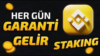 Binance Staking Nasıl Yapılır? En İyi Pasif Gelir Yöntemi Binance Staking Rehberi