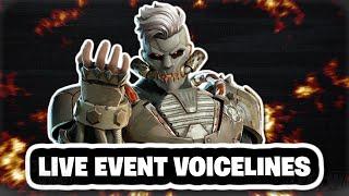 Fortnite Megalo Don Live Event Voicelines (Chapter 5, Season 3)