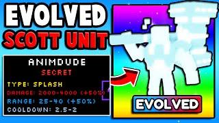 I EVOLVED And Got ANIMDUDE SCOTT! *OP* (Five Nights TD)