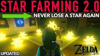 Star Fragment Farming - NEVER LOSE A STAR AGAIN in Zelda Breath of the Wild