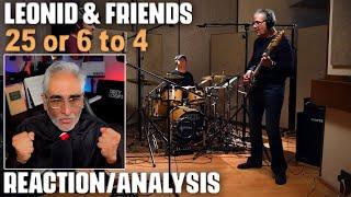 "25 or 6 to 4" (Chicago Cover) by Leonid & Friends, Reaction/Analysis by Musician/Producer