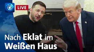 LIVE: Nach Streit zwischen Trump und Selenskyj