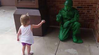 PAIGE MEETING ARMY MAN IN TOY STORY