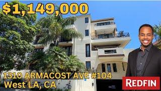 Explore West LA's Largest 2-Bedroom Condo | Full Home Tour | 1310 Armacost Ave #104, LA, CA 90025