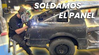 YA SOLDAMOS EL GUARDABARROS DE LA MAZDA!!!