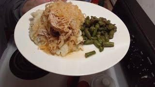 Pork and Sauerkraut in the slow cooker