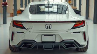 FIRST LOOK! NEW 2025 Honda Civic - Fuel Efficiency and Power Combined!