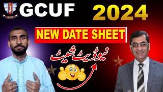 Revised Date Sheet Affiliated Colleges GCUF 2024